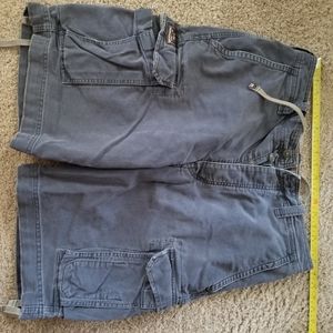Abercrombie Blue Cargo Shorts